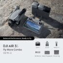 DJI Air 3S Fly More Combo Drone with (3 Batteries + RC2 Remote)