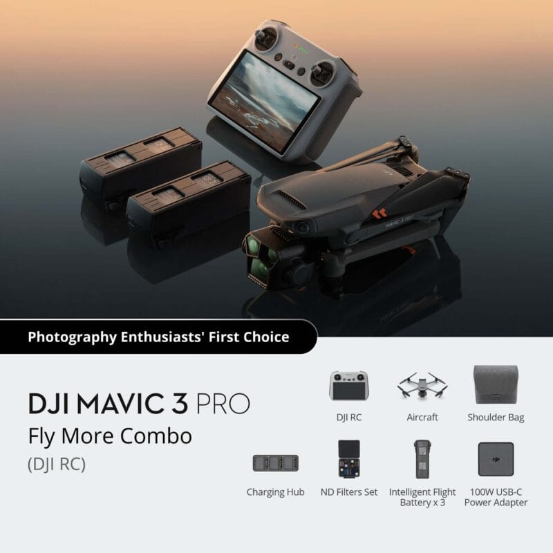 DJI Mavic 3 Pro Fly More Combo (DJI RC) - Image 4