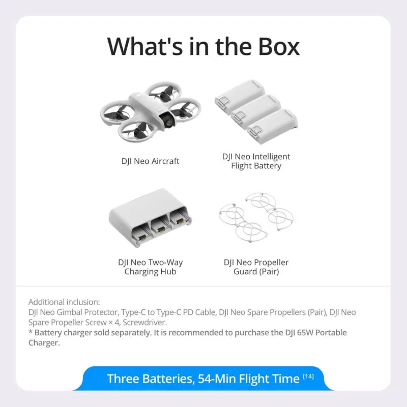 DJI Neo Drone Fly More Combo - Image 4