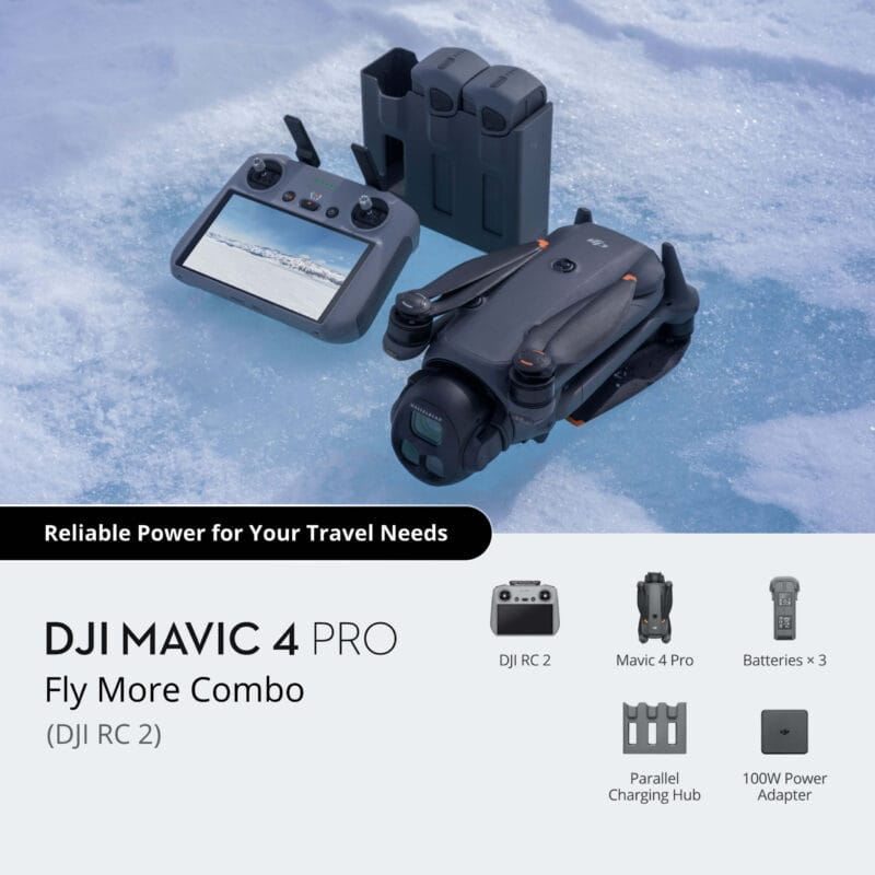 DJI MAVIC 4 PRO RC2 FLY MORE COMBO - Image 7