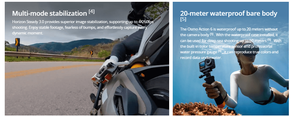 DJI Osmo Action 6 product image